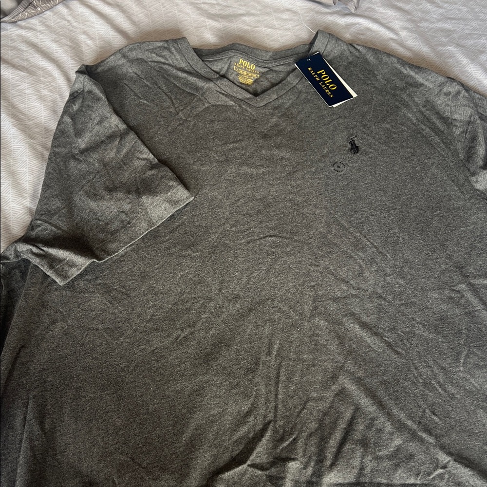 Polo by Ralph Lauren Gray Short Sleeve Tee